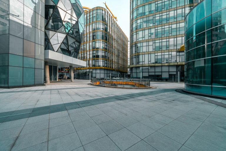 commercial building exterior UK